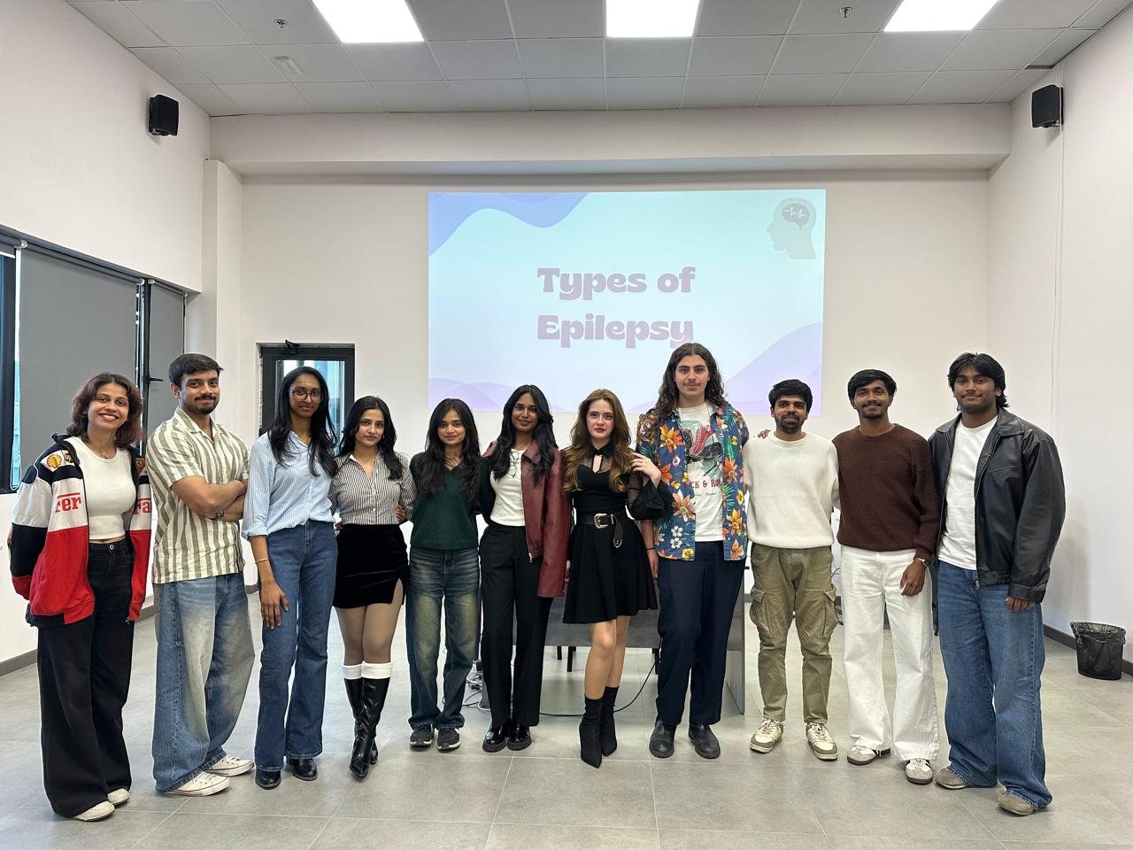 Dandy GAU team at the Types of Epilepsy session